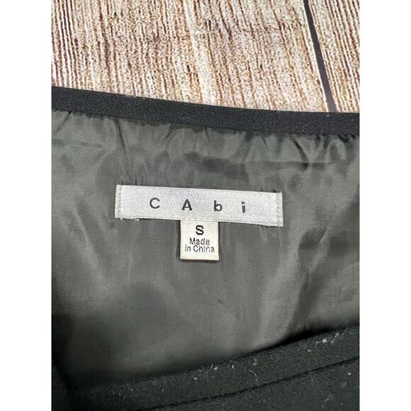 Cabi 926 black wrap textured swathe skirt size S - Picture 5 of 7